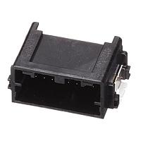 Molex 34897-6120 Shrouded MINI50 RA HDR SMT 12CKT POL A BLK Au