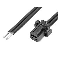 Molex 219653-1021 Discrete Wire Micro-One ISL Fem-Pigtail 2ckt 100mm
