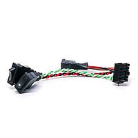 Advantech 1700018742 ສາຍສົ່ງພະລັງ DC Power Cords Power Connector Cable ສໍາລັບໃຊ້ກັບ TREK-550 ສໍາລັບການທົດສອບສຳນັກງານ. ໃຊ້ກັບ Power adapter (1757002943), ແລະ power cable (1700001524). (A Cable 2*6P-3.0/S/W*2+DC jack 10cm)