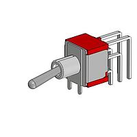 Dailywell 1MD1T1B4M7CES ສະຫນັບສະຫນູນ Toggle Switches DPDT ON-ON