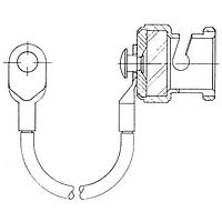 Kings KC-89-180 ອະເດບເຕີ RF - ໃນຊຸດ BNC DUST CAP X