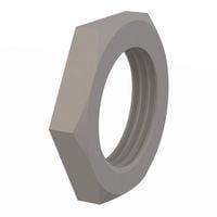 Essentra Components 0450028HJN ແຈມນັດເຮັກຊ໌ Jam Nut, 1/2-28 Thread, .125 Height