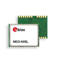 u-blox NEO-M8L-0 ໂມດູນ GPS u-blox M8 GNSS ໂມດູນ ການຄຳນວນຕາມທາງລົດຍນະຍາດ, ຕົວສະເຫຼີມອອນບອດ LCC, 12x16 mm, 250 ຊຸດ/ລົດ