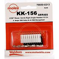 Molex 76650-0213 ຊຸດຕໍ່ຕ່າງ KK-156 Connector Kit V & RA Hdr Rec 10Ckt