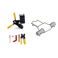 Goldweld CB5-N-50253 ການເຊື່ອມ Mold ເຊື່ອມຕໍ່ Bus bar ກັບ Bus bar (A: 50mm²; B: 25x3mm)