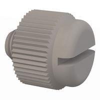 Essentra Components 091032012TEG ກຸມສະກຣູດມີລູດລົດມື, ສະກຣູດມືມີລູດສະລອດ, #10-32 ການດັບກະດູກ, 1/8 ຍາວ