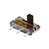 Same Sky (formerly CUI Devices) SLW-713515-2A-SMT-TR ສະລາຍສະວິດ 7.1 x 3.5 x 1.5 mm, 2 mm ຕົວກະທົບສະລາຍສູງຂຶ້ນ, ຢຸດຕິດຕັ້ງຢູ່ພື້ນຜິວ