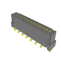 Samtec FC1-15-01-T-LC ປຸ່ມສອກເຕັດ 1.00 mm ສາຍສະແດງຟແລັດຟເລັກຊິບ (FFC) Socket Strip