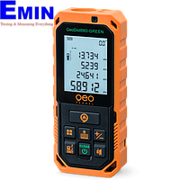 GEO-Fennel GeoDist60®-GREEN ເຄື່ອງວັດແທກໄລຍະທາງເລເຊີ (0.2 - 60 m)