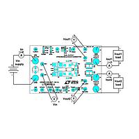 Analog Devices DC1441A ບອດທົດລອງຕົວຄວບຄຸມແຮງດັນສະຫວ່າງ - ຕົວຄວບຄຸມແຮງດັນສະຫວ່າງ LTC3855EUJ ? ອອກສອງທາງ, VIN