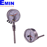 skSATO LAS-100SE Ridged Stem type Dial Thermometer with Contact (Bottom connection)