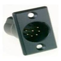 Amphenol Audio AC7MPNZB ຕົວເຊື່ອມ 7P Flange Mount Pin
