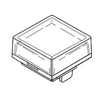 NKK Switches AT3185JB ຝາປີ້ງລົງ KP04 ILLUM PUSHBUTTON CAP