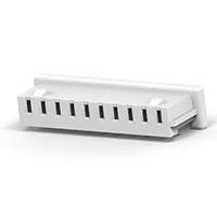 AMP Connectors - TE Connectivity 1-440146-0 ຮູງຮັບ Receptacle 10 POS RCPT SCKT WHT 1.25mm