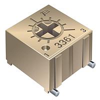 Bourns 3361S-1-102GLF ທຣິມເມີຣ໌ 1/4" SQ 1K 10% 0.5WATTS