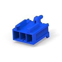 AMP Connectors - TE Connectivity 179839-6 ຮອດເດີ້ແລະຮ້ອງສາຍໄຟ AMP POWER D/LOCK T/HDR ASSY 3P