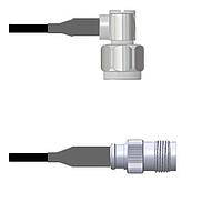 Amphenol Custom Cable Q-2E04L000D096i ສາຍສັນຍານ RF N-RP/TNC-SJ LMR19 96I
