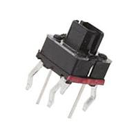 C&K ILS TC250 30 Tactile 250gf, ໄຟ LED ເຫຼືອງ/ຂຽວ 7.2x6.8x7.0mm, THT