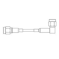 Molex 89761-6640 ການປະກອບສາຍ RF CA, SMA STR PLUG RP ເຖິງ SMA PLUG RA, RG316