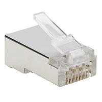 Tripp Lite N232-050-FTP ຕົວເຊື່ອມໂມດູນ / ຕົວເຊື່ອມ Ethernet CAT6 PASSTHROUGH FTP PLUG,50PK