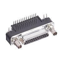 NorComp 381-025-112L565 ຂໍ້ມູນ Micro-D D-Sub Connectors MICRO-D 25P R/A W/ STNDOFF/BRDLK