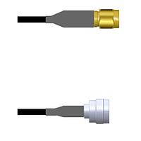 Amphenol Custom Cable Q-690550008018i ສາຍສັນຍານ RF SMA-SP/TNC-SP RG58 18I
