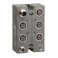 SCHNEIDER TM7BAI4CLA ຕູ້ຕໍ່ສົມມັດມີດສົມມັດຮູບວົງກົມ IP67 EXP. BLOCK 4 AI/12 BITS/0-20MA