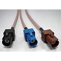 Molex 73403-6280 ຕົວເຊື່ອມ FAKRA II JACK STR KEY A ສີດຳ