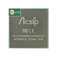 AcSiP AI7933CLD ໂມດູນ Multiprotocol AI7933CLD - WIFI6+DSP Dual Band 2.4/5GHz M33 SoC Module
