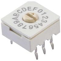 CTS Electronic Components 221ADA16 ສະຫນັບສະຫນູນການຫຼຽນສະຖານະ 16 Pos. Thru Hole Flush Arrow Slotted