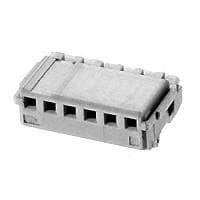 AMP Connectors - TE Connectivity 6-353908-6 ກອງສາຍສະຫນອງ CT REC HSG 6P ປະເພດ CRIMP ສີຟ້າ