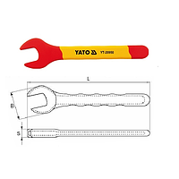 Yato YT-20962 Insulated open end wrench 18mm