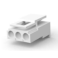 AMP Connectors - TE Connectivity 1-480721-0 ກອງປະກອບປະຕູສາຍ 3 ຕຳແໜ່ງ SKT HOUSING