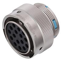 Amphenol SINE Systems AHDM06-24-16SR ຊຸດປລັກກ່ອນຕໍ່, ຂະໜາດເປັນ 24, 16 ຕໍ່ຕຳແໜ່ງ, ປະຕູປະກອບ, ການປິດກັນຂະໜາດລົດລົງ, ການດັບກະດູກກວ້າງ