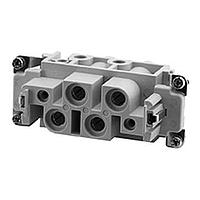 Amphenol Tuchel C14610B00610013 ອິນເຊີດ 4+2+PE ຜູ້ຍິງ Insert Heavymate