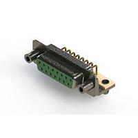 EDAC 622-M15-260-GN5 ຕົວເຊື່ອມ D-Sub - ຄວາມໜາ້ຄວາມຖືກມາດຕະຖານ EDAC ມຸມຂວາ ຕົວເຊື່ອມ D-Sub