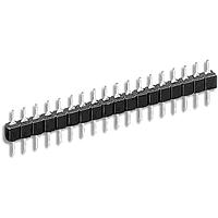 Aries Electronics 25-0600-10 ສະແຕຣິບ-ໄລນ໌ Header STRIP LINE 25 PINS COINED CONTACT