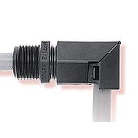 Heyco M4560 ການຈັດການສາຍ RLTCG 1/4 NPT 90 ບໍ່ມີກະດູກ ສີດຳ