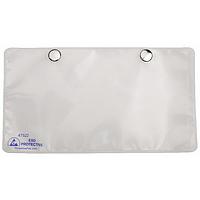 Protektive Pak 47522 ຜະລິດຕະພັນຄວບຄຸມ ESD ບັດຖືກລົງ, ລົງສະບັບ, ມີກຸບກັນ, 4''x7'' ແຊກ, 25PK