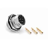 Amphenol SINE Systems RT0W71832SNHK ຕົວເຊື່ອມ JAM NUT RECPT SCKT 20AWG 32 PIN