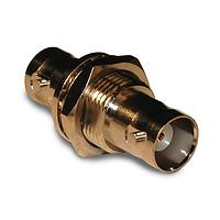 Amphenol RF 112437 ຕົວແປ RF - ໃນຊຸດ BNC JACK JACK BLKHD ADAPTER 50 OHM