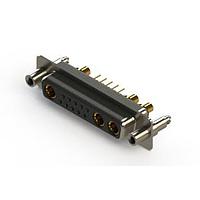 EDAC 628-13W3224-3NE ຕົວເຊື່ອມຕໍ່ Mixed Contact D-Sub Connectors Vertical Combo Dsub