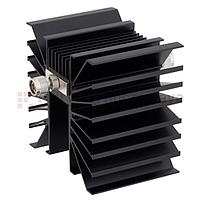 Fairview SA3NMM300W-40 40 dB Fixed Attenuator N Male To N Male Directional Up To 3 GHz Rated To 300 Watts With Black Aluminum Heatsink Body