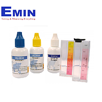 HANNA HI3831T ຊຸດທົດສອບ chlorine (ທັງໝົດ).