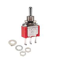 E-Switch 100SP1T2B3M2QEH ສະຫນັບສະຫນູນ Toggle Switch SPDT ON-ON PC MNT