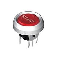 Diptronics ML6-H5R42BVA ສະປິນກົດສະຕິກທີ່ຜ່ານຮູ 6*6 (ແສງ LED ສີ+ຝາປຸ່ມ)