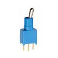 APEM TL39P000000 Toggle Switches Tiny washable toggle straight PC SP