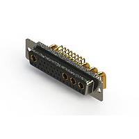 EDAC 630-36W4240-3T1 ຕູ້ຕິດຕໍ່ D-Sub ປະສົມມຸມຂວາ ຕູ້ຕິດຕໍ່ພະລັງງານ Combo D-Sub