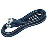 AIM-Cambridge / Cinch Connectivity Solutions 625FFPB ສາຍສັ້ນ RF RG59 75ohm 25' ສີດຳ