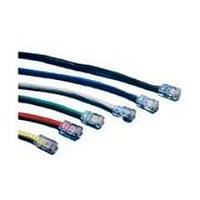 AIM-Cambridge / Cinch Connectivity Solutions 73-7771-14 Cat 5e ສີດຳ 14' ບໍ່ມີປຸ່ມຄຸ້ມ CAT 5E
